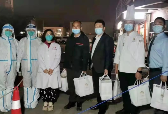 抗疫馳援，我們?cè)谛袆?dòng)： 協(xié)會(huì)會(huì)員單位-內(nèi)蒙古女神餐飲娛樂有限公司